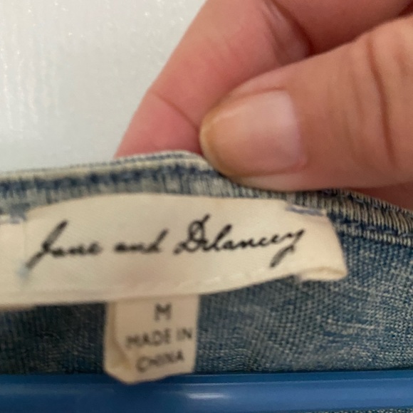 Chambray Faux wrap dress - Picture 2 of 4